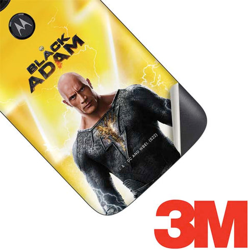 DC Comics Black Adam Movie Charcater Poster Moto E5 Play Skin